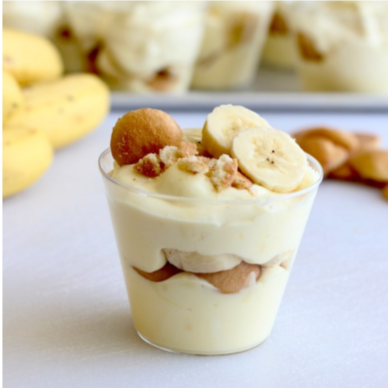 Banana Pudding Cups Main Image